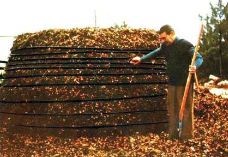 Jean Pain Compost Heating